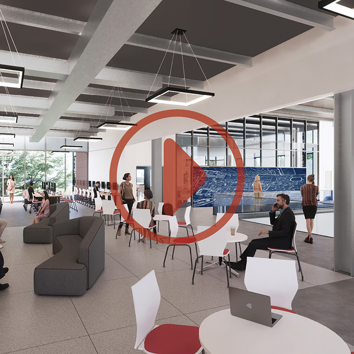 information video for Town Engineering building expansion